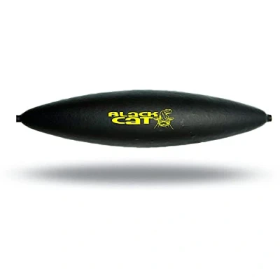 Imagen de Black Cat Bote en U (10 g), color negro y amarillo