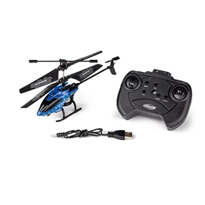 Imagen de Carson 500507165 Starter Tyrann 230 IR 2Ch RTF Night Blue helicóptero teledirigido, con radiocontrol, para Principiantes, radiocontrolado, Juguete teledirigido