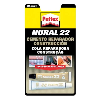Imagen de Pattex Nural 22 Cemento reparador construcción (incluso bajo agua) 22ml