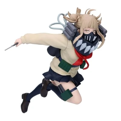 Imagen de Banpresto Figura de Acción Himiko Toga My Hero Academia, The Evil Villains Plus 11 cm, BP89716P Multicolor, Coleccionable, optimo para los fanaticos del Anime