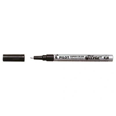 Imagen de Pilot Super Colour Rotulador, color plata Single Pen