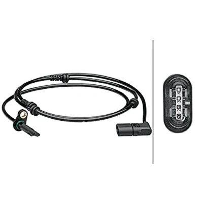 Imagen de HELLA 6PU 012 679 461 Sensor de ABS Eje delantero activo 4polos 1618mm