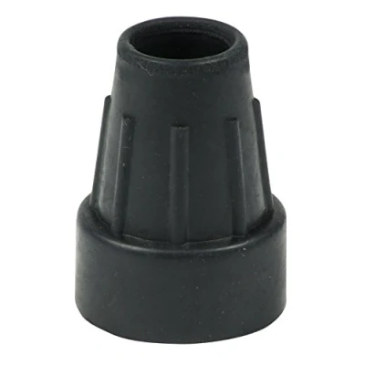 Imagen de Cantidad 4x: 22mm Conteras Virolas Para Muletas Y Bastones Negro Por Lifeswonderful®