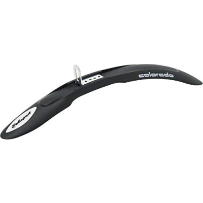 Imagen de Polisport Mudguard Colorado Junior 20&quot; / 24&quot; Set, Unisex Adult, Negro, Standard Size