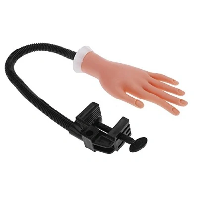 Imagen de Xrten Mano de Caucho Flexible Práctica para Estudiando Manicura Uñas y Arte del Clavo
