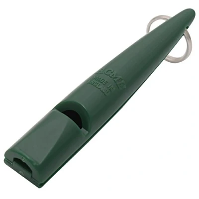 Imagen de ACME Silbato para perros n.º 211,5 con instrucciones (idioma español no garantizado), original de Inglaterra: alto y gran alcance (Forest Green)