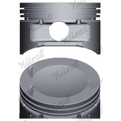 Imagen de NÜRAL 87 438507 00 Pistóns 83 con soporte segmento pistón, Biela trapecial SEAT: Leon II Hatchback, Altea XL, AUDI: A4 B7 Berlina, A6 C6 Berlina