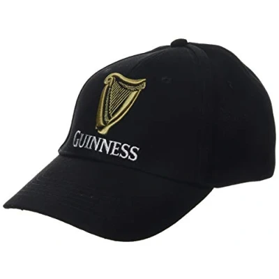 Imagen de Guinness BLK Sig EMB B/Ball Cap Gorra de bisbol, Negro (Black Black), Talla única para Hombre