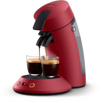 Imagen de Cafetera de cápsulas Philips Senseo Original Plus CSA210/91, 220 240 V, 0.7 l, Función 2 tazas, Rojo