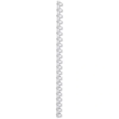 Imagen de Fellowes 6201001 Value A4 Peines de encuadernación (12 mm, 100 unidades), color blanco
