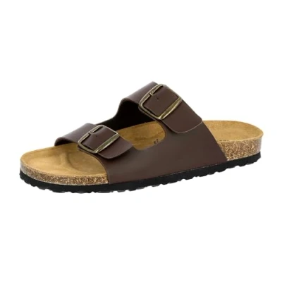 Imagen de LICO LINE Sandalias planas, Hombre, Talla: 40, Braun Zapatos