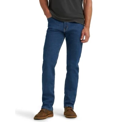 Imagen de Wrangler Authentics Regular Fit Comfort Flex Waist Jean Jeans, Azul, 38W/34L para Hombre