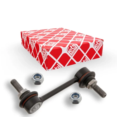 Imagen de febi BILSTEIN 29800 Bieleta de suspensión Eje trasero izquierda, trasero, derecha 99,5 M10 x 1,5 Plus con tuerca autofijadora