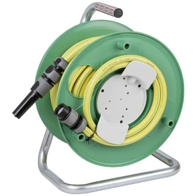 Imagen de Brennenstuhl WS3220 carrete de manguera agua (para 20 m longitud manguera, tambor plástico especial, Made in Germany)