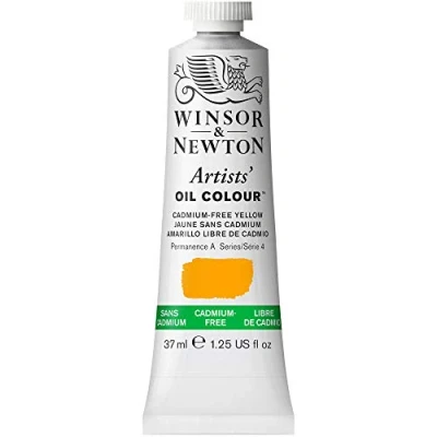 Imagen de Winsor &amp; Newton Artists Pintura al Óleo, 37 ML, Amarillo (Amarillo Libre de Cadmio)