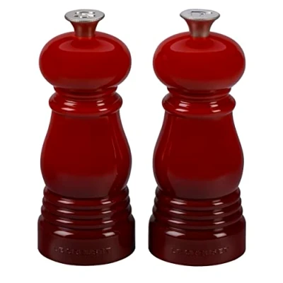 Imagen de Le Creuset Mini Salt and Pepper Set Cerise 12 cm