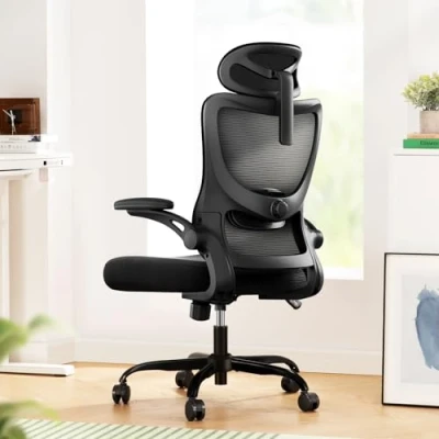 Imagen de Marsail MSOC10B EU Silla de Oficina, Nailon Metal, Negro, 58T x 60B 132H cm