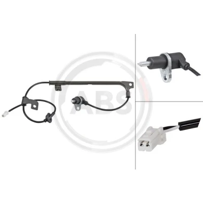 Imagen de A.B.S. 31934 sensor de ABS pasivo 990 blanco SUBARU: Forester II