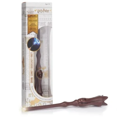 Imagen de Bandai Wizarding World Varita Lumos Luna Lovegood, Iluminada Wow! Stuff, WS1192 Mundo Mágico de Harry Potter, Coleccionables Oficiales, Juguetes y Regalos