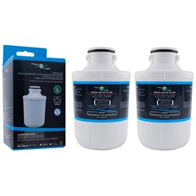Imagen de FilterLogic FFL 105CH 2x Filtro de agua compatible con Microfiltro MFCMG14211FR MFCMG14211F, Hotpoint C00300448 SXBD922FWD SXBD925FWD, Thomson, Indesit. Cartucho para frigorífico