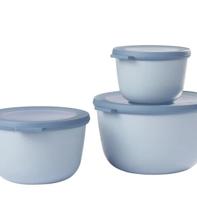 Imagen de Mepal Bowls Set Nordic Blue of 3 (500, 1000, 2000 ml)