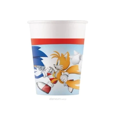 Imagen de Procos Sonic the Hedgehog 8 vasos