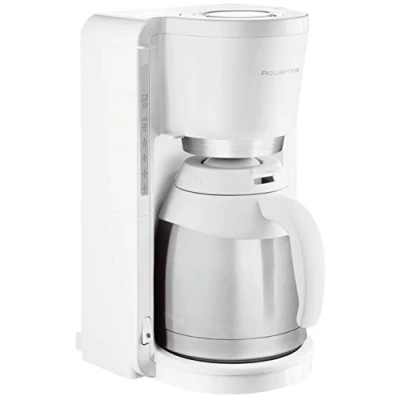Imagen de Rowenta Thermo Máquinas de café, 850 W, 14 Cups, Acero Inoxidable, Blanco