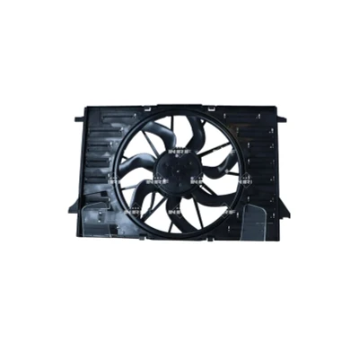 Imagen de NRF 470046 Ventilador de radiador 400 con bastidor (armazón), Motor sin escobillas AUDI: A4 B9 Berlina