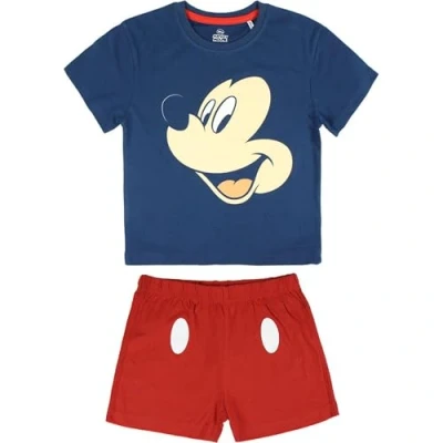 Imagen de CERDÁ LIFE&#039;S LITTLE MOMENTS Pijama Corto Algodón Mickey Conjuntos, Azul (Azul C03), 5 Años para Niños