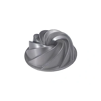 Imagen de Nordicware Heritage Bundt 80637 Molde para repostería de aluminio, capacidad 2 litros