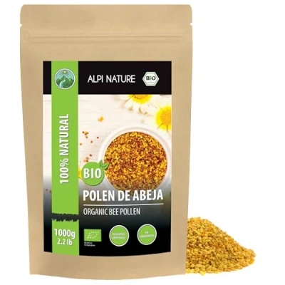 Imagen de polen de abeja orgánico (1kg), natural, seco, sin aditivos multicolor