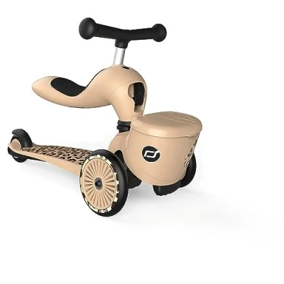 Imagen de NIKIDOM HIGHWAYKICK One Lifestyle Patinetes, Juventud Unisex, Leopard (Multicolor), Talla Única