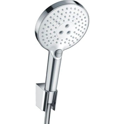 Imagen de Hansgrohe 26721400 Raindance Select S 120 ducha de mano con soporte, 1,60m blanco/cromo