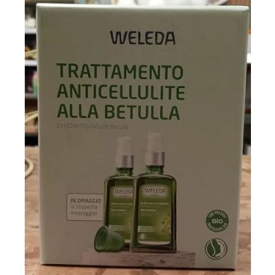 Imagen de Weleda pack Tratamiento anticelulítico Doble aceite abedul + Celuli Cup