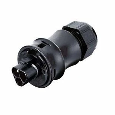Imagen de Wieland RST20i3S Conector de 3 pines para 6 10 mm Negro 2 Stück Steckverbinder