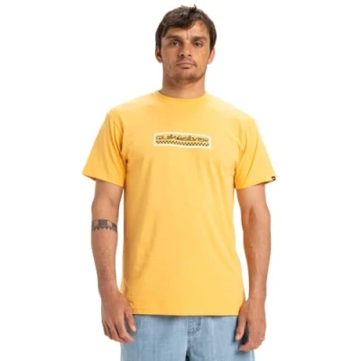 Imagen de Quiksilver SUN Dagger Camiseta estampada, Hombre, Talla: Small, Ngr