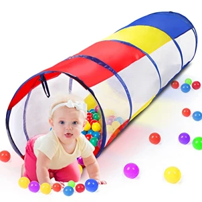 Imagen de WEEKSUN túnel Infantil, 180 cm, de Juego para niños, con Ventana Red Transpirable, diseño desplegable Bolsa Transporte,