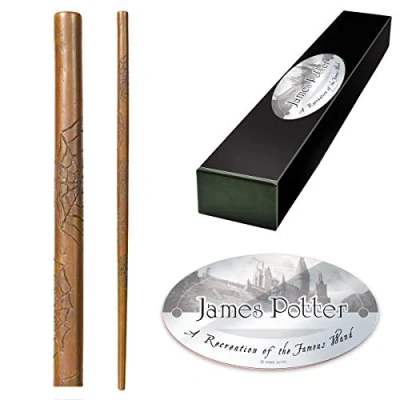 Imagen de The Noble Collection Colección Harry Potter James Varita