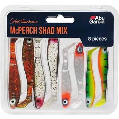 Imagen de Abu Garcia Svartzonker McPerch Shad Mix (8 piezas) Shads