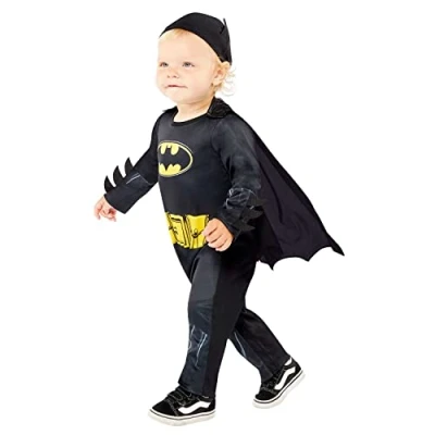 Imagen de amscan Disfraz Black Batman 6 12 Meses Niño