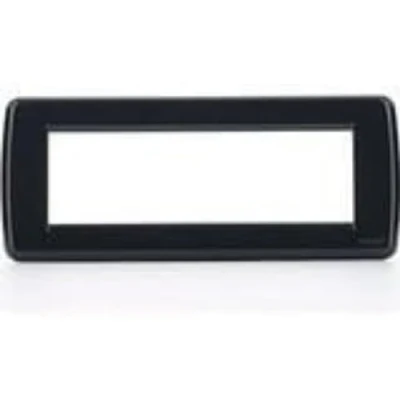 Imagen de Vimar serie idea Placa rondo 6 módulo plastico gris grafito