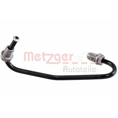 Imagen de METZGER 4120010 Tubería de frenos Delante, derecha, en la pinza del freno AUDI: A6 C6 Avant, A4 B7 B6 Berlina