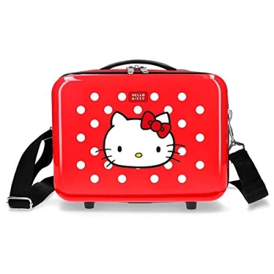 Imagen de Hello Kitty Castle Nececer Adaptable Rojo 29x21x15 cms ABS