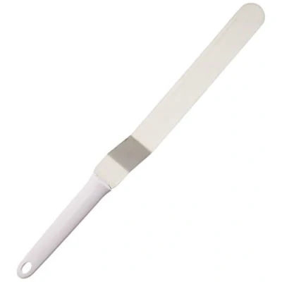 Imagen de Kaiser Original Pâtisserie Espátula Alisar, Acero Inoxidable y Plástico, Blanco