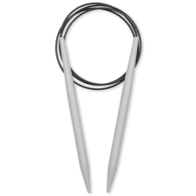 Imagen de Prym 211170 1 Aguja Circular (8 mm, 100 cm), Aluminio, Plateado