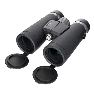 Imagen de Levenhuk Nitro ED 8x42 Prismáticos de Campo Alta Potencia, Resistentes al Agua, con Funda, Correa y Tapas Protectoras Incluidos en el Kit