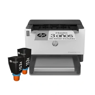 Imagen de Impresora láser HP LaserJet Tank 1504w, B&amp;N, 600 x DPI, 22 ppm, Wifi, Smart