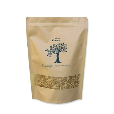 Imagen de Lacor 69556 Ahumador de alimentos, Serrín para Ahumar, Madera Naranjo, 100% Natural, Naranjo: Sabor suave y aromático, 600gr