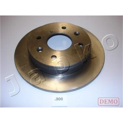 Imagen de JAPKO 61300C Disco de freno Eje trasero 253,8 10,1 4 66 macizo barnizado