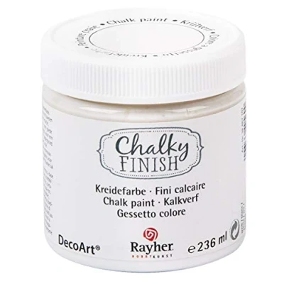 Imagen de RAYHER HOBBY Chalky Finish, Blanco, 236ml, 236